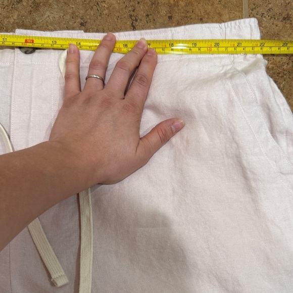 New Vince Lightweight Hemp Shorts 9” Pink Sz XXL Drawstring Costal Minimalist - Picture 7 of 10